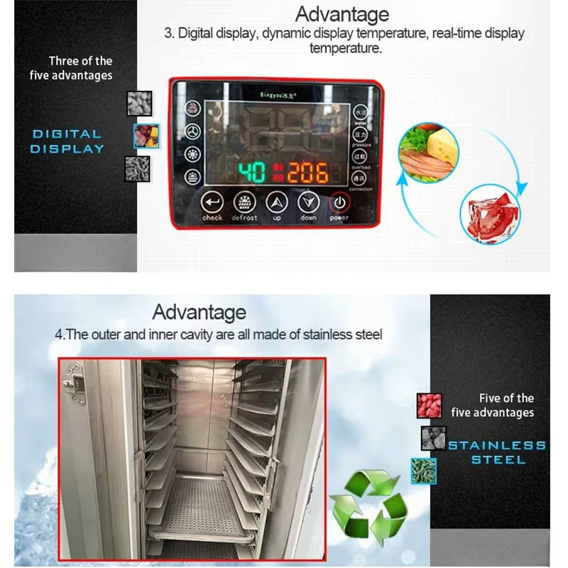 FL Quick Freezing Machine Stai - огляд і ціна Quick Food Snacks