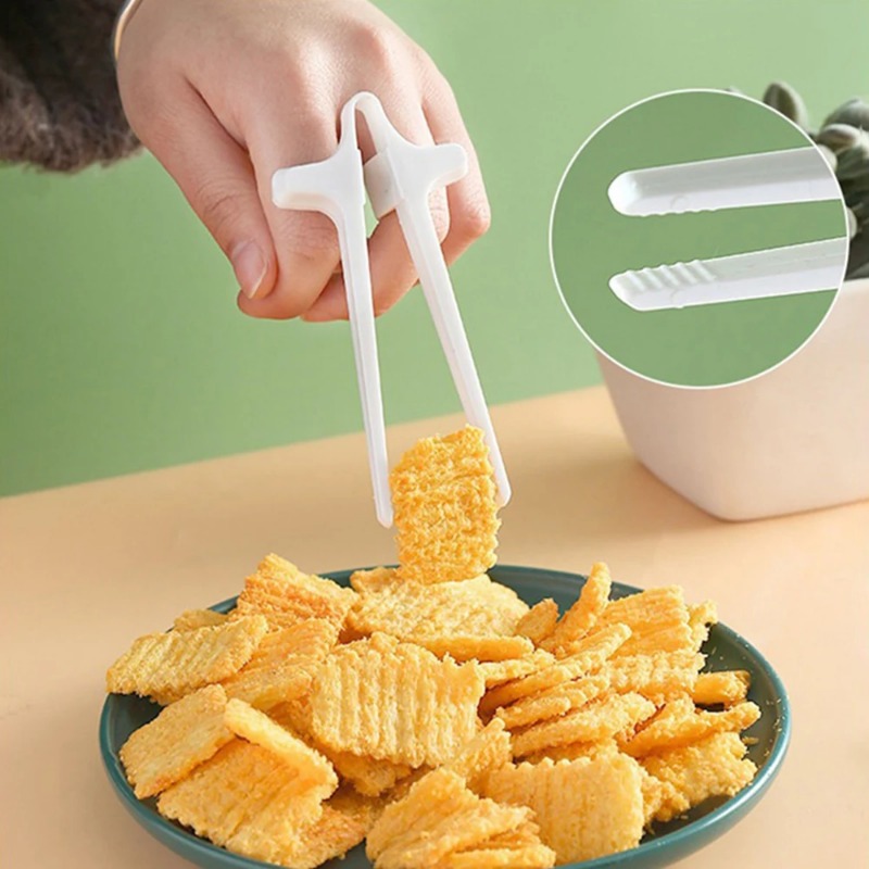 1PC Lazy Finger Food Clips Mul - огляд і ціна Snacks Food Video