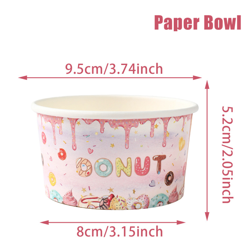 5-50pcs/Pack Paper Ice Cream C - огляд і ціна Food Snacks For Kids Party