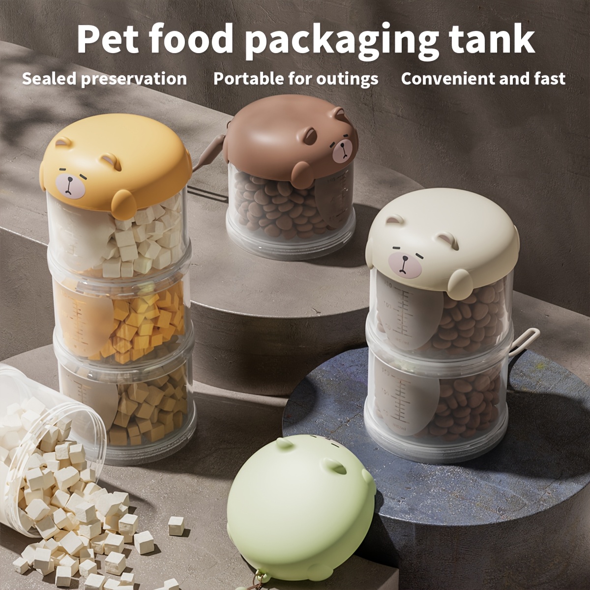 Portable Plastic Multi-Layer M - огляд і ціна Food Packed Snacks