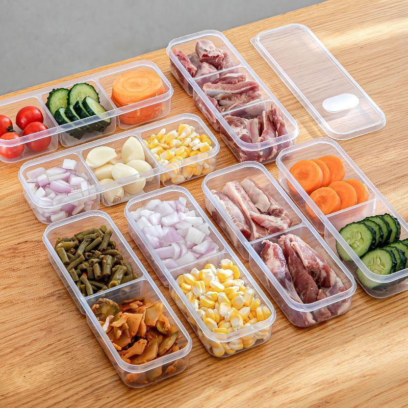 Stackable Refrigerator Freezer - огляд і ціна Food Packed Snacks