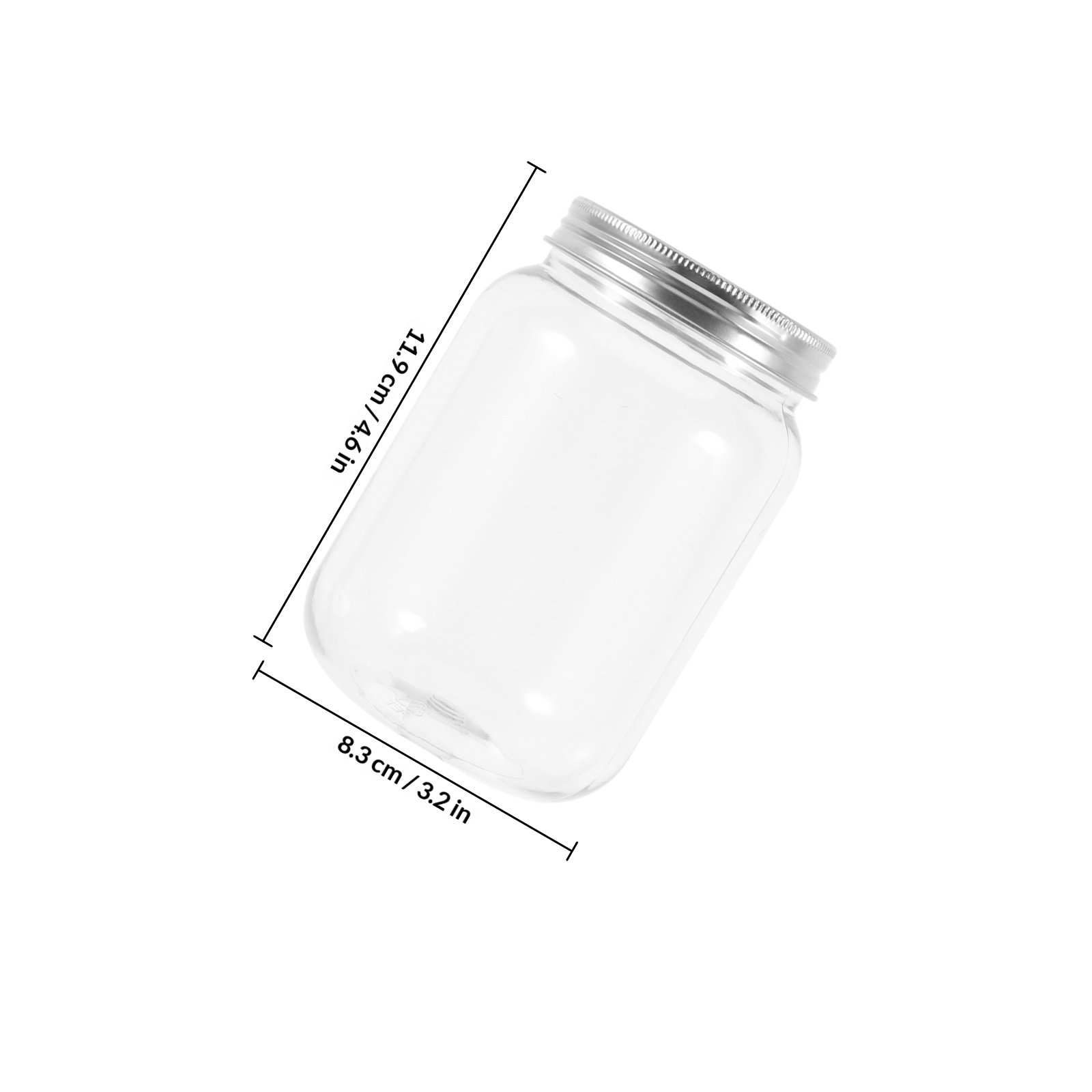 Airtight Food Storage Jars wit - огляд і ціна Food Packed Snacks