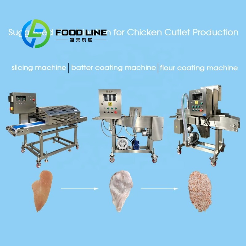 Flour Coating Machine Adjustab - огляд і ціна Quick Food Snacks