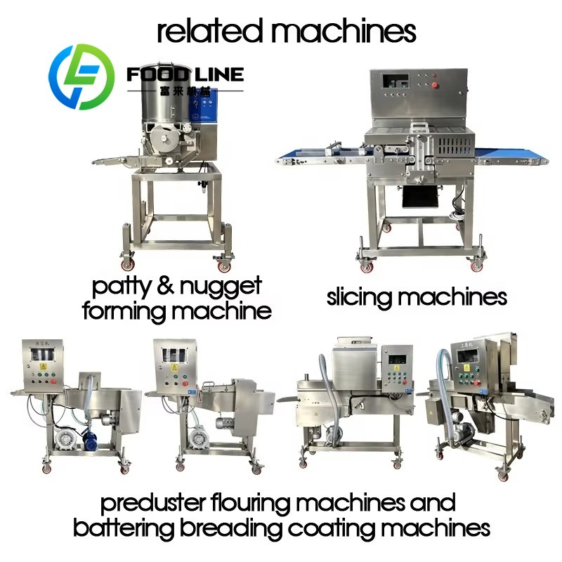 Flour Coating Machine Adjustab - огляд і ціна Quick Food Snacks