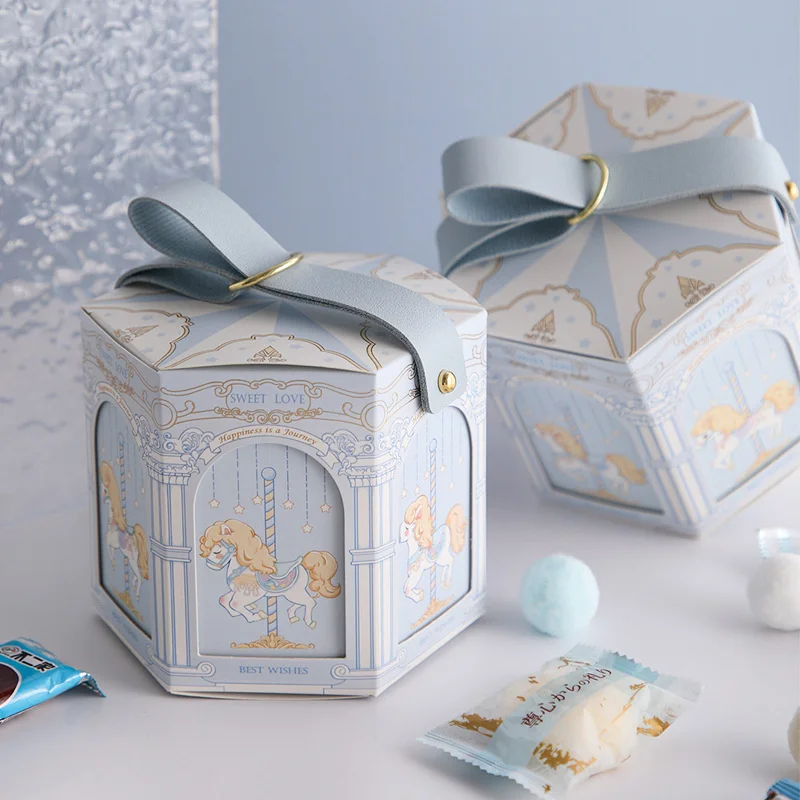 10pcs Gift Box Packaging Baby  - огляд і ціна Food Snacks For Kids Party