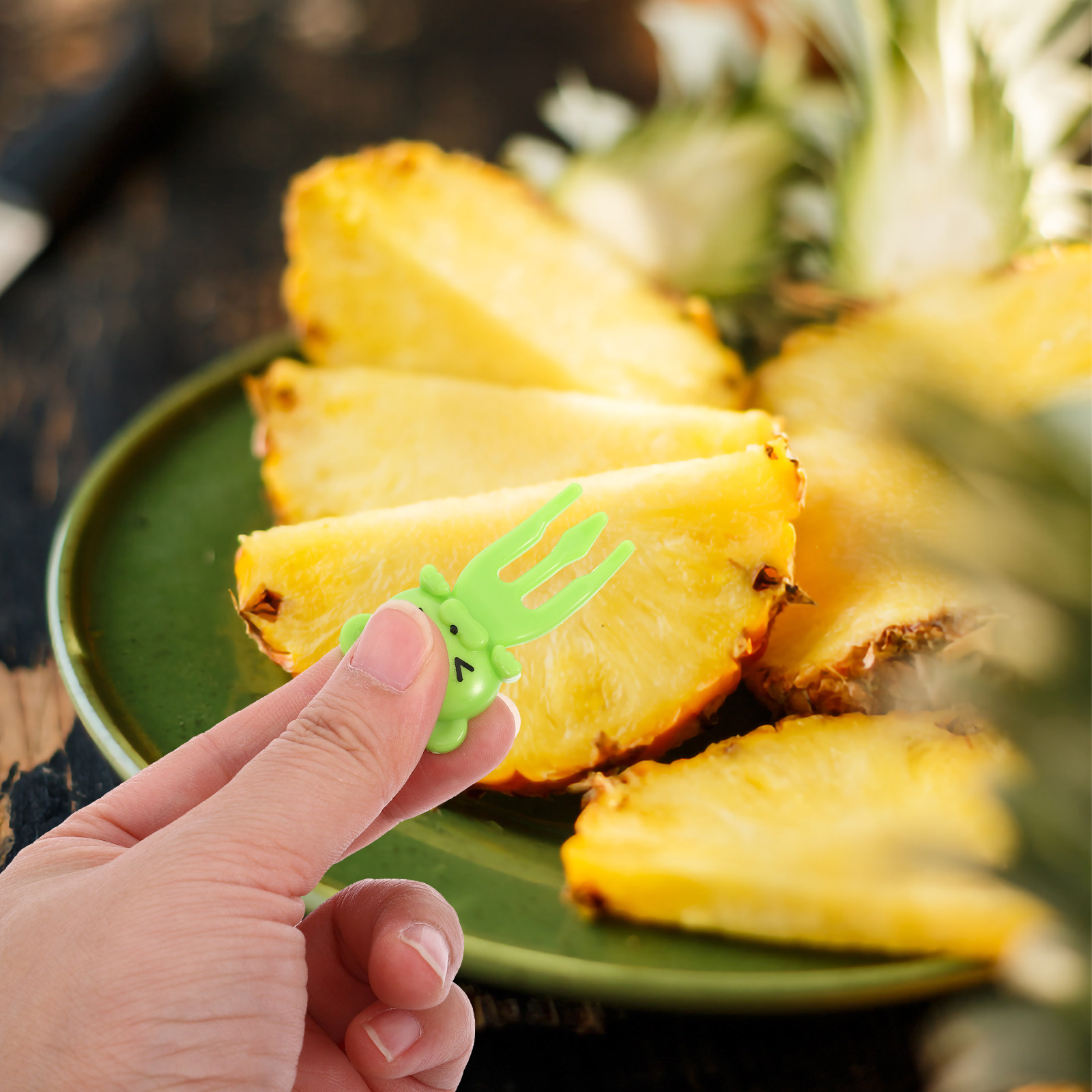 8Pcs Cartoon Animal Fruit Fork - огляд і ціна Food Snacks For Kids Party