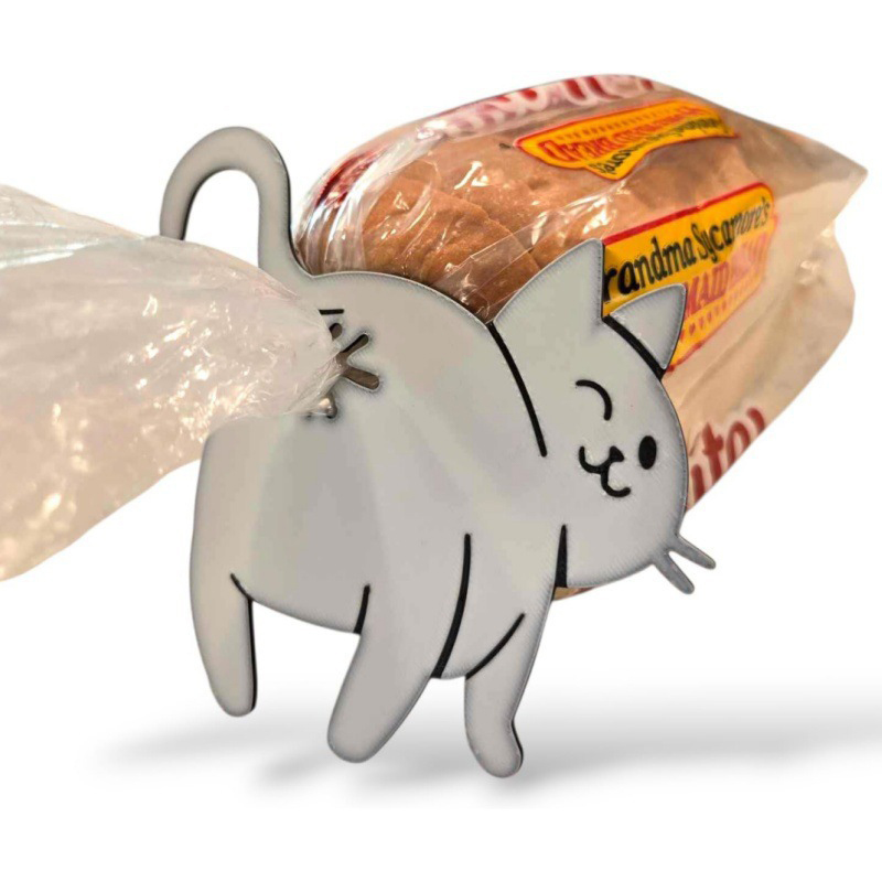 【B】2PCS 3D Cat Butt Bread Bag  - огляд і ціна Food Lovers Snacks